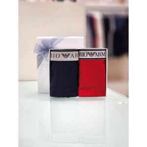 갤러리아_아르마니언더웨어[남] 선염 코튼 드로즈2PACK  41-12059/12318