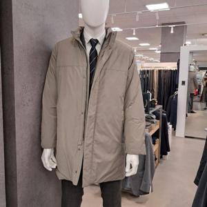 트레몰로 HC09 구스 코트 (주)세정 인디안 남성 겨울 베이지 폴리 거위털