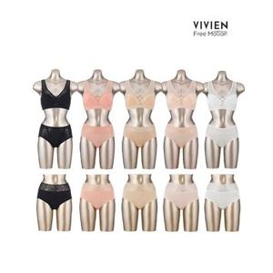 [비비안]비비안 프리모션 인견 리프팅 노와이어 브라팬티세트 15종 5+5+5