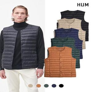 [HUM][HUM]남) 라운드넥 덕다운 경량베스트(FHOWCVE141P)_1
