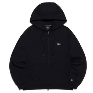 리 스몰 트위치 로고 기모 후드 집업 B1 LE2504HZ04 BK GR