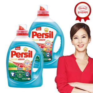 퍼실 딥클린 삶음파워 하이진젤  2.7Lx2개 세탁세제 겸용