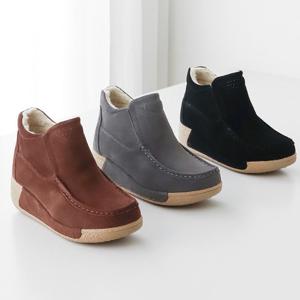 (소가죽) 키높이 여성용 여자 털 퍼 슬립온 운동화 스니커즈 로퍼  겨울 털신발  더힐슈즈