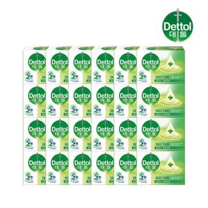 [데톨] 데일리케어 항균비누 100g 1입 x24개