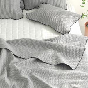 리얼에코 순면 줄누비 피그먼트 워싱 프리미엄 이불 겸 패드 Q(160x210cm)