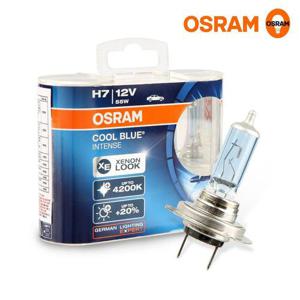 오스람 쿨블루 인텐스 전조등 H7 / 조명 전구 상향등 (W5C9BA4)