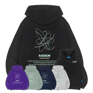 엘라모 기모H 패셔널 후드티 남녀공용 빅사이즈 M~4XL