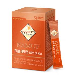 [대상웰라이프] 역가수치 100만 리얼 카무트 브랜드 밀 효소(3gx30포) 1박스