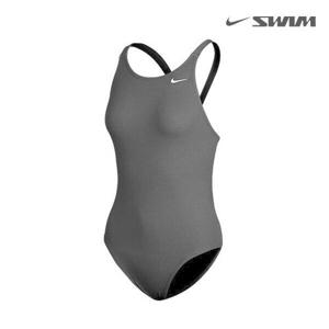 [나이키]나이키 스윔 솔리드 패스트백 탄탄이 하이컷 여성 원피스 수영복 NESSA001-001-P_
