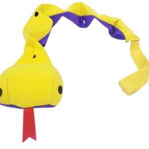 애완동물 장난감 뱀 모양 극세사 강아지 놀잇감 부드러운 애견