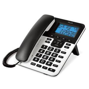 플럭스 눈높이에 맞춰 설계된 스탠드형 유선전화기 PLX-PH02WSDG