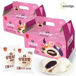 [삼립] 삼립 토종효모 단팥 호빵 10입 2박스(총 20개)