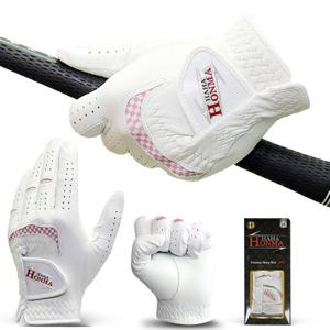 [홈앤] 하하 혼마 양피 골프장갑 여성 왼손 연습 스크린 필드용