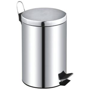 무소음 스텐 댐퍼 휴지통5리터 쓰레기통