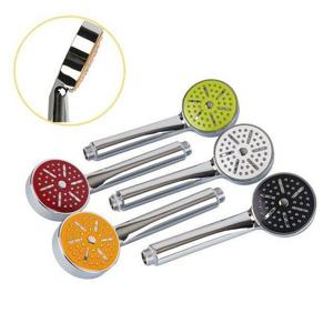 컬러 샤워기 헤드 1p 색상랜덤 곡선형헤드 (WAC31A7)