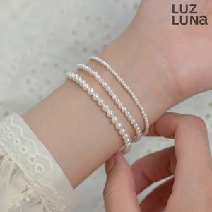 [루즈루나] 제이디 실버 925 silver 미니 레이어드 스와로브스키 팔찌