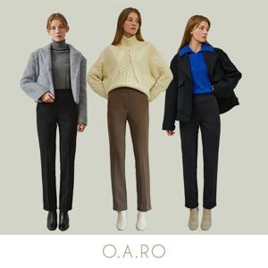 [런칭가 69,900원][오아로] 24FW 더블텐션 웜기모 본딩 팬츠 3종