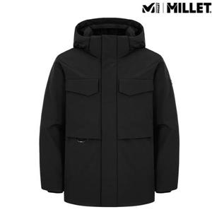 [밀레]밀레 [ 24FW 신상할인 ] 남성겨울 중힙기장 야상 헤비구스다운 __US