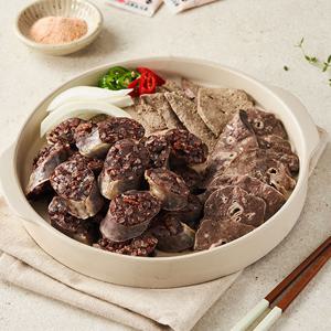 [장충동왕족발]순대+ 내장세트 1.5kg