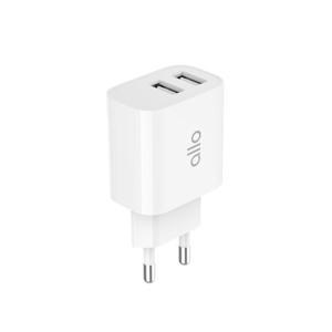 알로코리아 듀얼 고속충전기 12W UC201 아이폰 핸드폰 휴대폰 C타입 갤럭시 어댑터