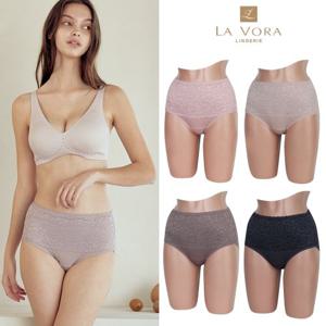 라보라 레이스 맥시 보정 팬티 하이웨스트 5종세트