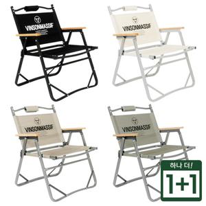 빈슨메시프 베이직 폴딩 로우체어 1+1 접이식 감성 캠핑의자