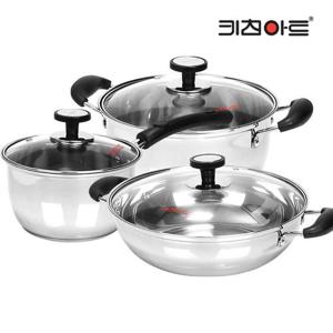 아티스트 스텐 냄비 양수냄비 편수냄비 전골냄비 세트