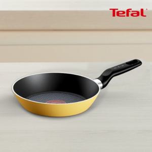 테팔 티타늄1X 뉴인조이 미니 후라이팬 18cm(옐로우)