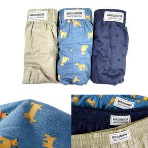 [제이투와이]순면100 주니어트렁크팬티 주니어팬티 학생팬티 3종