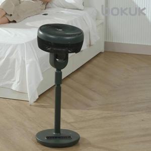 보국 에어 써큘레이터 선풍기 제로닷 스탠드 더스트 라이팅 무소음 BLDC 그린