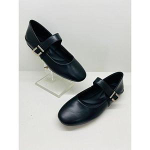 갤러리아_고세 데일리 여성 벨크로 메리제인 플랫 OZP5S018 블랙 1cm