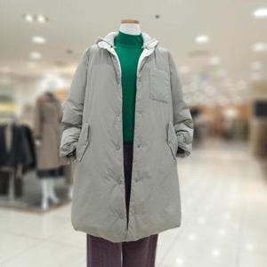 [크레송]후드니트탈부착  구스패딩MWCFDP59_DG