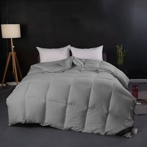 구스이불 거위털 덕다운 호텔이불 침구 4계절 이불 잠자리 보송 KKK사이즈 그레이 F514