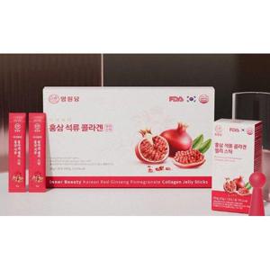 갤러리아_[아름드리]명원담 이너뷰티 홍삼 석류 콜라겐 젤리스틱20g*30