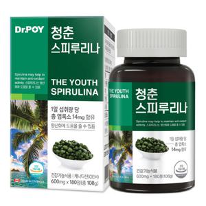 닥터포이 청춘 스피루리나 180정 3개월분