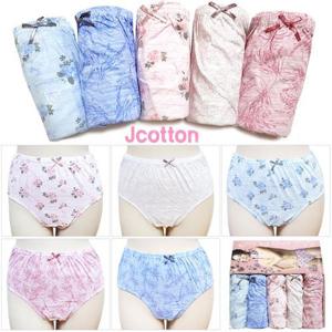 [제이투와이]빅사이즈팬티 여자팬티 여성팬티 면팬티 할머니팬티 5종