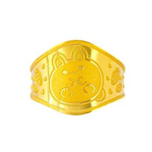 갤러리아_아기 순금 돌반지 토끼 24K 3g 백일 조카 선물