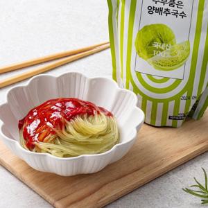 [더싱싱] 조리없이 바로먹는 저칼로리 양배추국수180g*5봉+콩가루 5봉