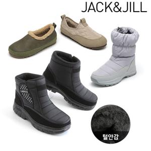 잭앤질 남성용 털안감 패딩 앵클부츠(JD4755S)