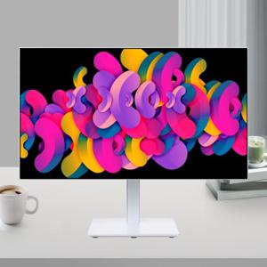 주연테크 V27UI-60M 27형 4K UHD 모니터 USB-C 65W 피벗 /화이트색상 (무결점)