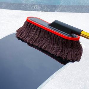 자동차 먼지떨이 65~75cm+수납케이스 차량 먼지떨이개 길이조절 극세사 브러쉬  A269