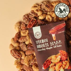 [산과들에] 원데이메이플올넛츠 20gx50봉 (순수 견과 4종)