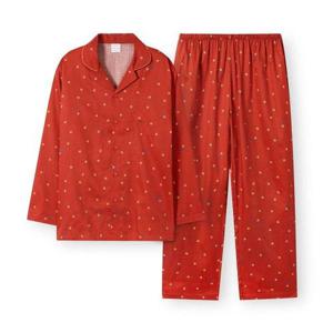 갤러리아_[오르시떼] 남성 E107 레드스몰루이 긴소매 상하