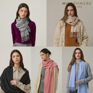 [H.캐시미어(H.Cashmere)] 25FW 몽골 퓨어 캐시미어 100% 머플러