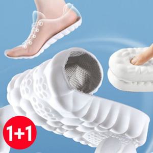 [족저근막염][평발] 1+1 푹신한 구름쿠션깔창
