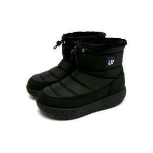 GAP 블러 패딩 부츠 블랙