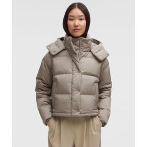 원더 퍼프 600 다운 필 크롭 재킷 - WSHG