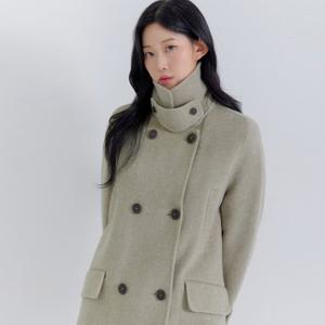 (2컬러) 캐시미어 핸드메이드 롱 피코트 LCLCNA21