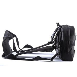 야외 전술 조끼 몰리 체스트 백 카니예 웨스트 스타일 도난 방지 스트리트웨어 힙합 댄스 파티 폴리에스터 지퍼 클로저