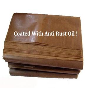 크래프트 VCI 방습 부식 방지 산업용 포장 종이, 녹 방지 오일 코팅, 크기 A3